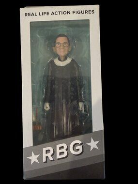 NIB: RBG Action Figure in Black Robe